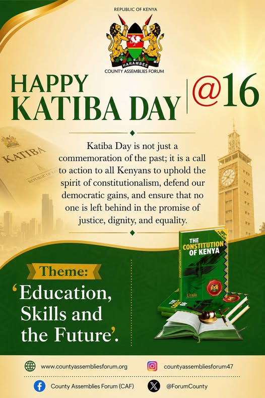 Celebrating Katiba Day at 16: Advancing Constitutionalism and the Promise of Devolution