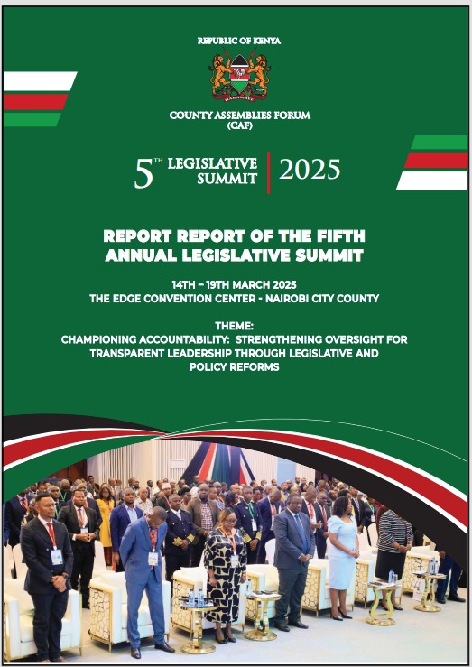 Fifth Legislative Summit Report 2025
